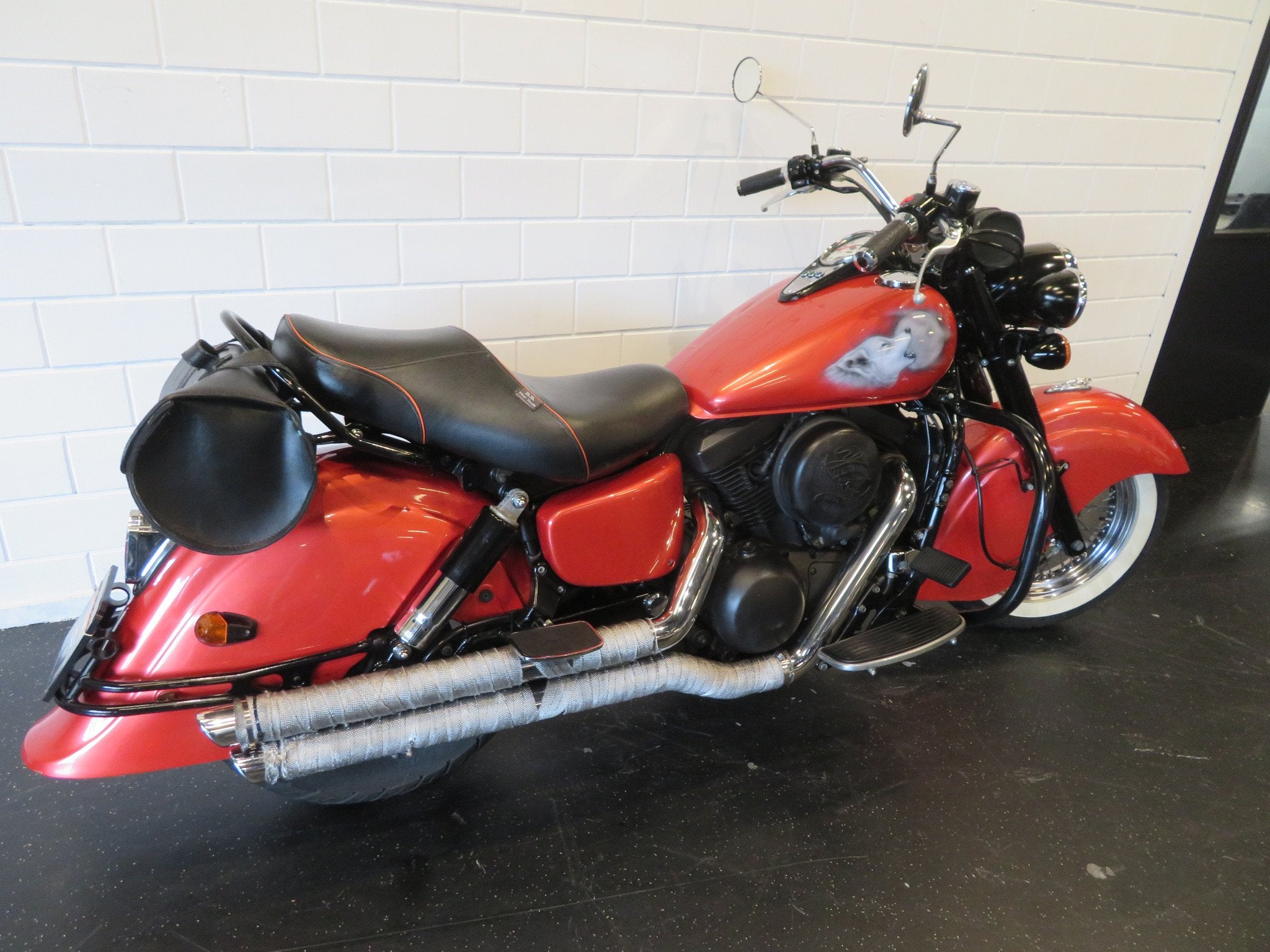 Kawasaki VN 1500 DRIFTER INDIAN CHIEF REPLIC (bj 2001), Chopper, Gebruikt, Bedrijf
