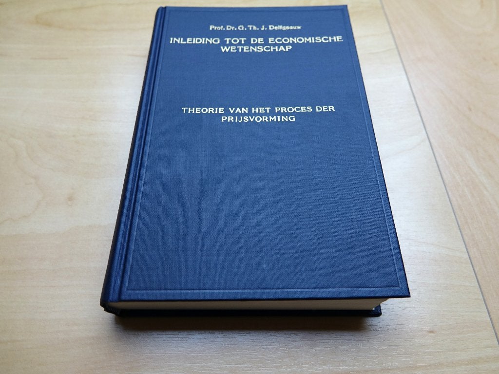 Delfgaauw ‘Inleiding economische wetenschap, prijsvorming, Ophalen of Verzenden, Nieuw, Economie en Marketing, Delfgaauw