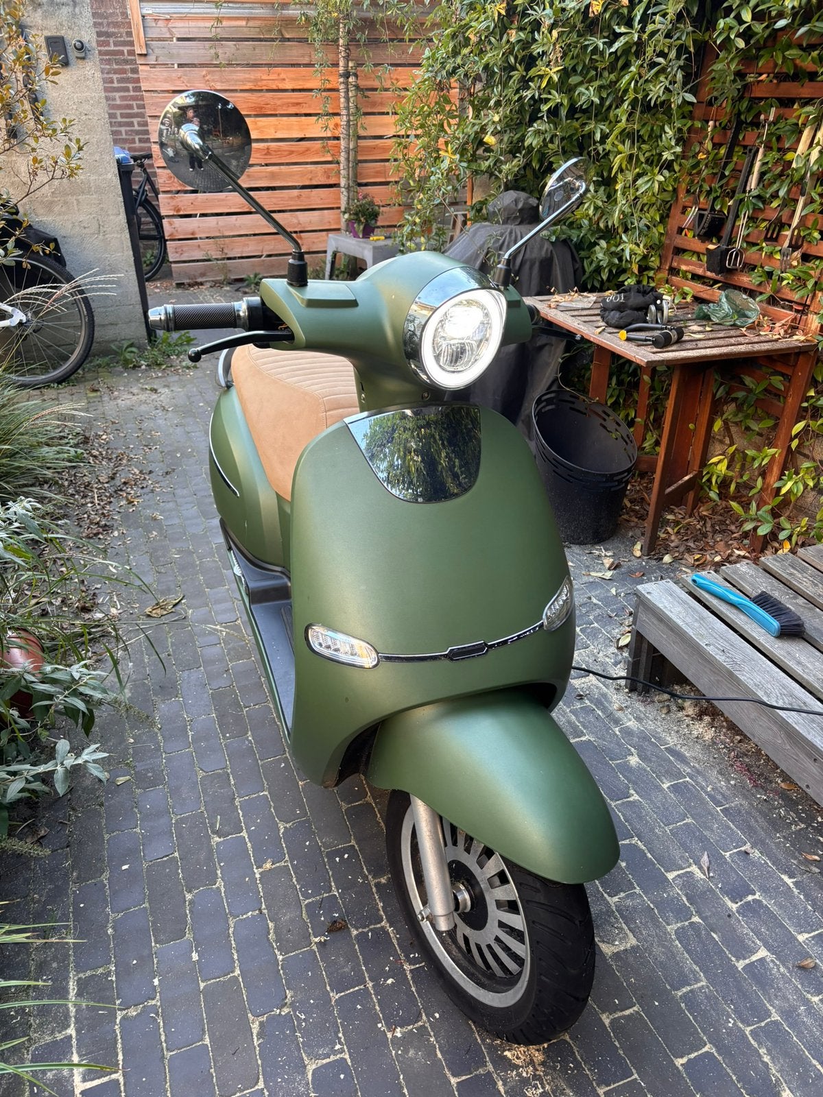 Electrische scooter met haperende accu, Ophalen, Gebruikt, Elektrisch, Overige merken