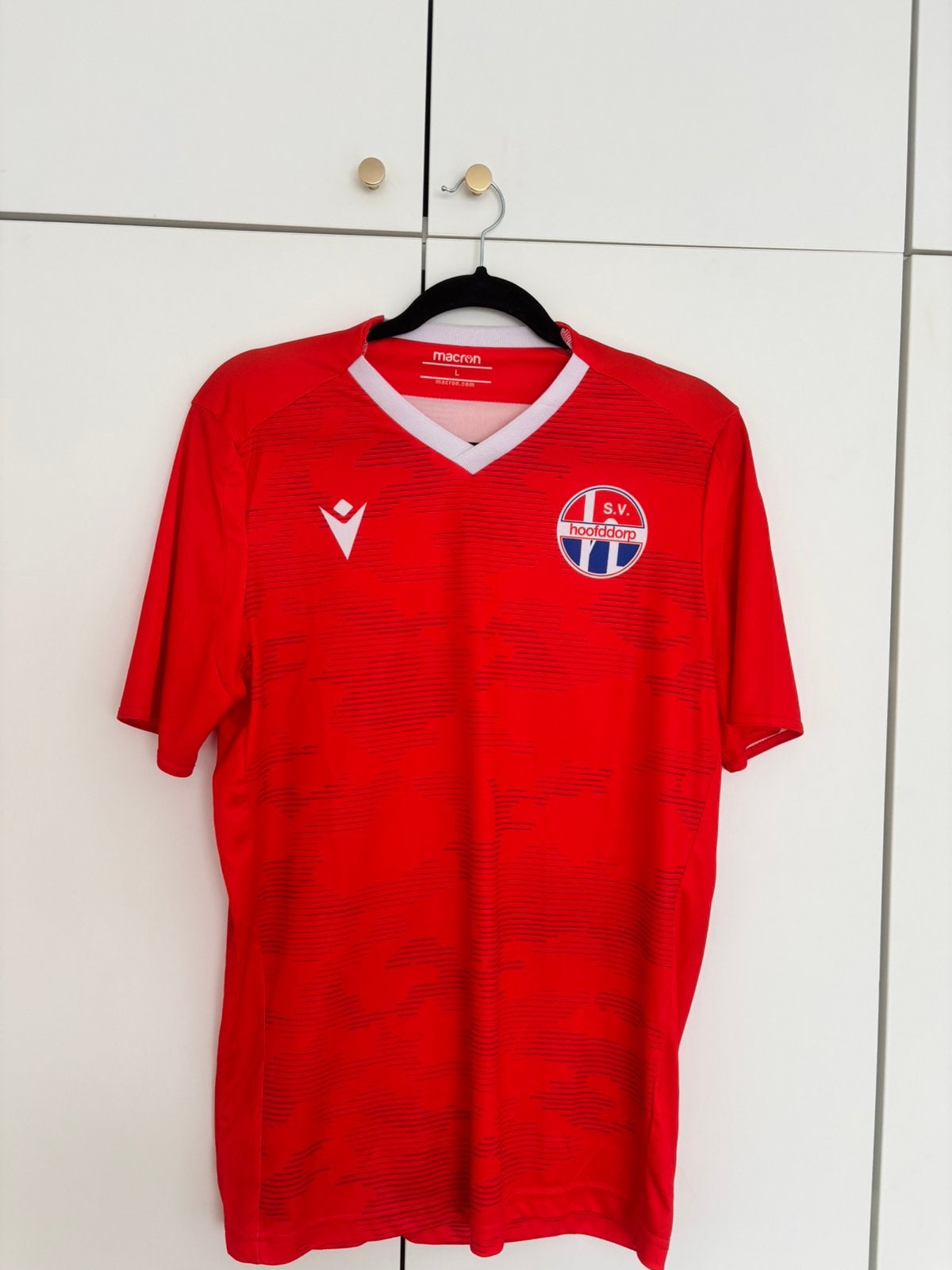 SV Hoofddorp wedstrijdshirt maat L ZGAN!, Sport en Fitness, Ophalen of Verzenden, Zo goed als nieuw, Shirt