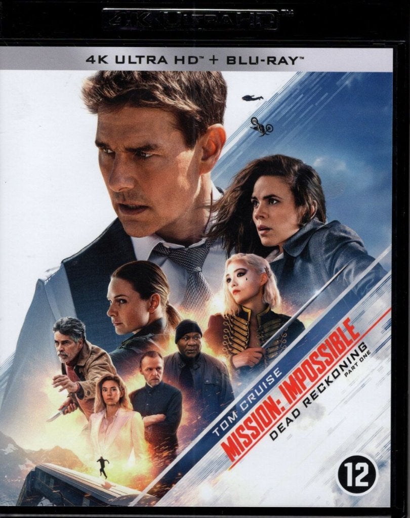 Mission Impossible 7 Dead Reckoning - 4K + Blu-ray - NL, Cd's en Dvd's, Engels, Verzenden, Nederlands, Zo goed als nieuw
