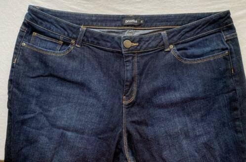 Promiss jeans NIEUW maat 50, Kleding | Dames, Grote Maten, Ophalen of Verzenden, Nieuw, Blauw, Broek of Spijkerbroek