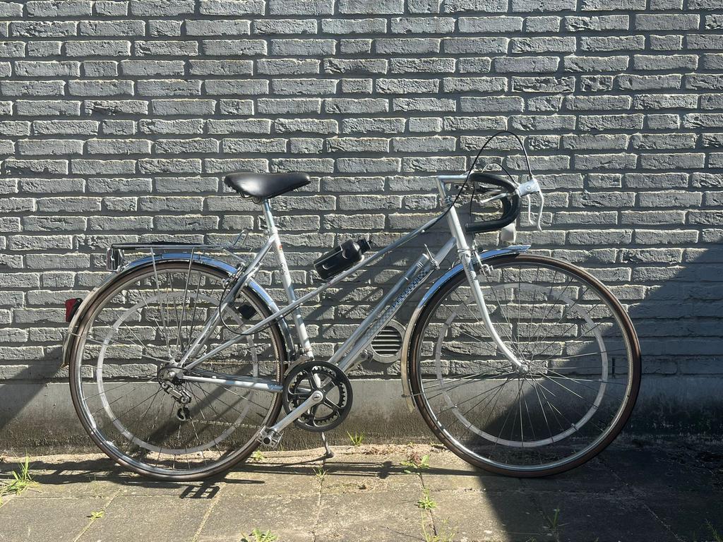 Vintage Peugeot herenfiets / toerfiets – goede staat, 10 tot 15 versnellingen, 56 cm of meer, Zo goed als nieuw, Ophalen