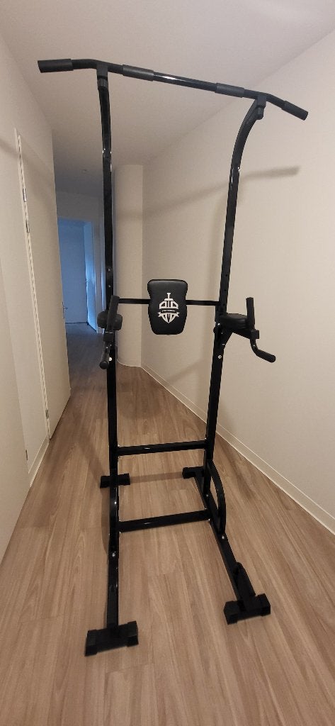 Power Tower Dip Station, Sport en Fitness, Ophalen, Zo goed als nieuw, Armen, Overige typen