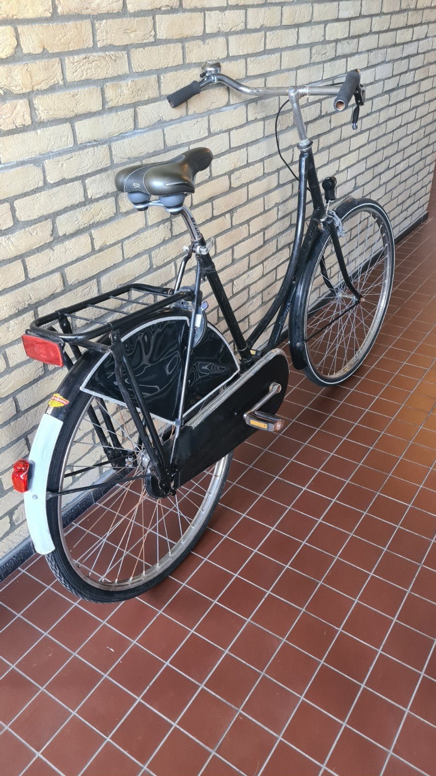Cyrus omafiets, zwart, rijdt super, met nieuwe onderdelen!, Ophalen, Terugtraprem, Handrem, Cyrus