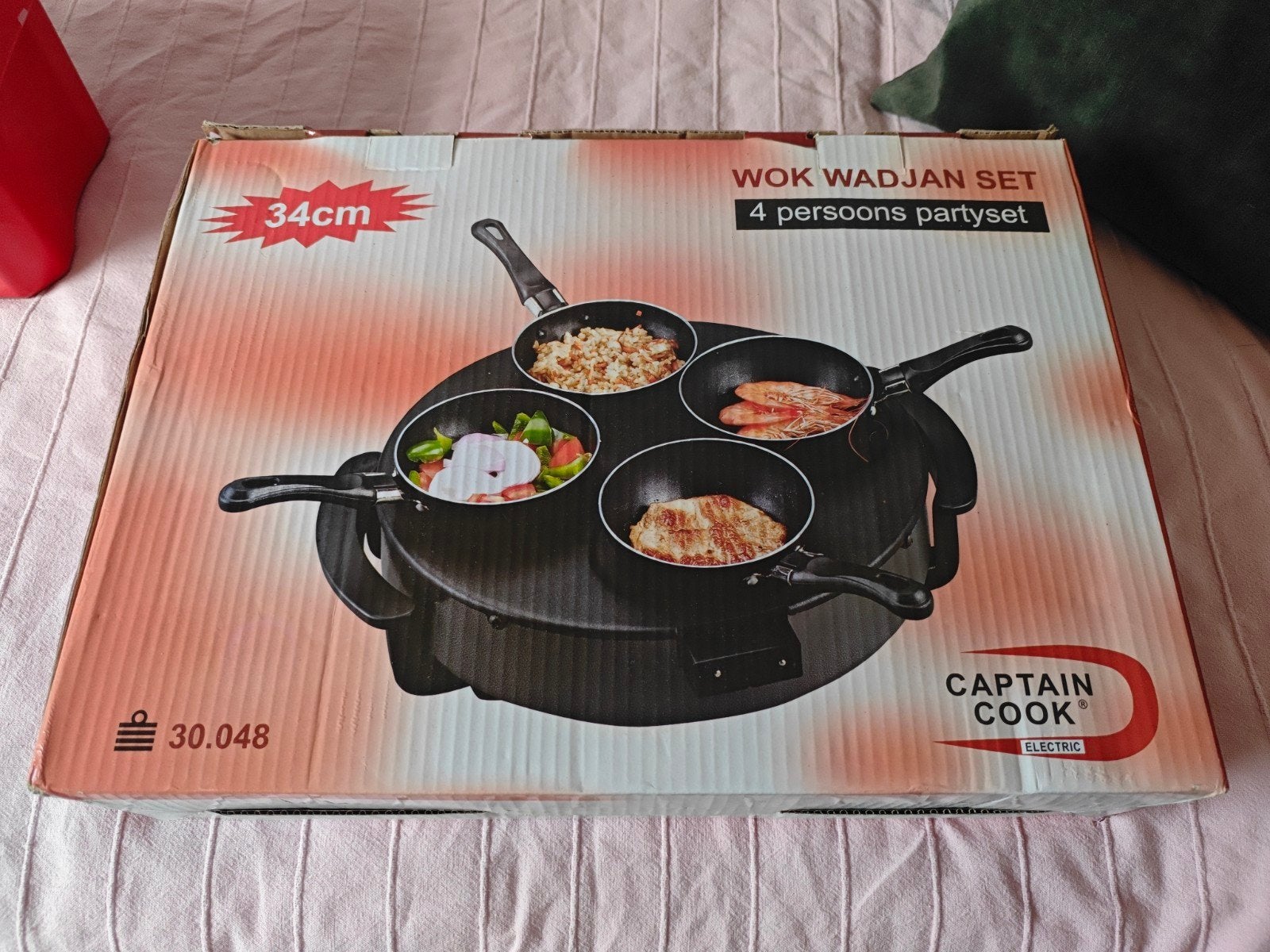 Wok Wadjan Set - 4 Persoons Partyset - Captain Cook, Witgoed en Apparatuur, Ophalen of Verzenden, Nieuw, Minder dan 4 personen