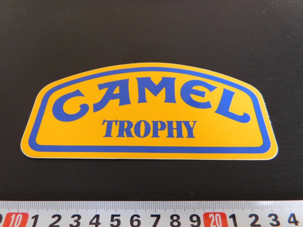 sticker  logo CAMEL TROPHY, Ophalen, Zo goed als nieuw
