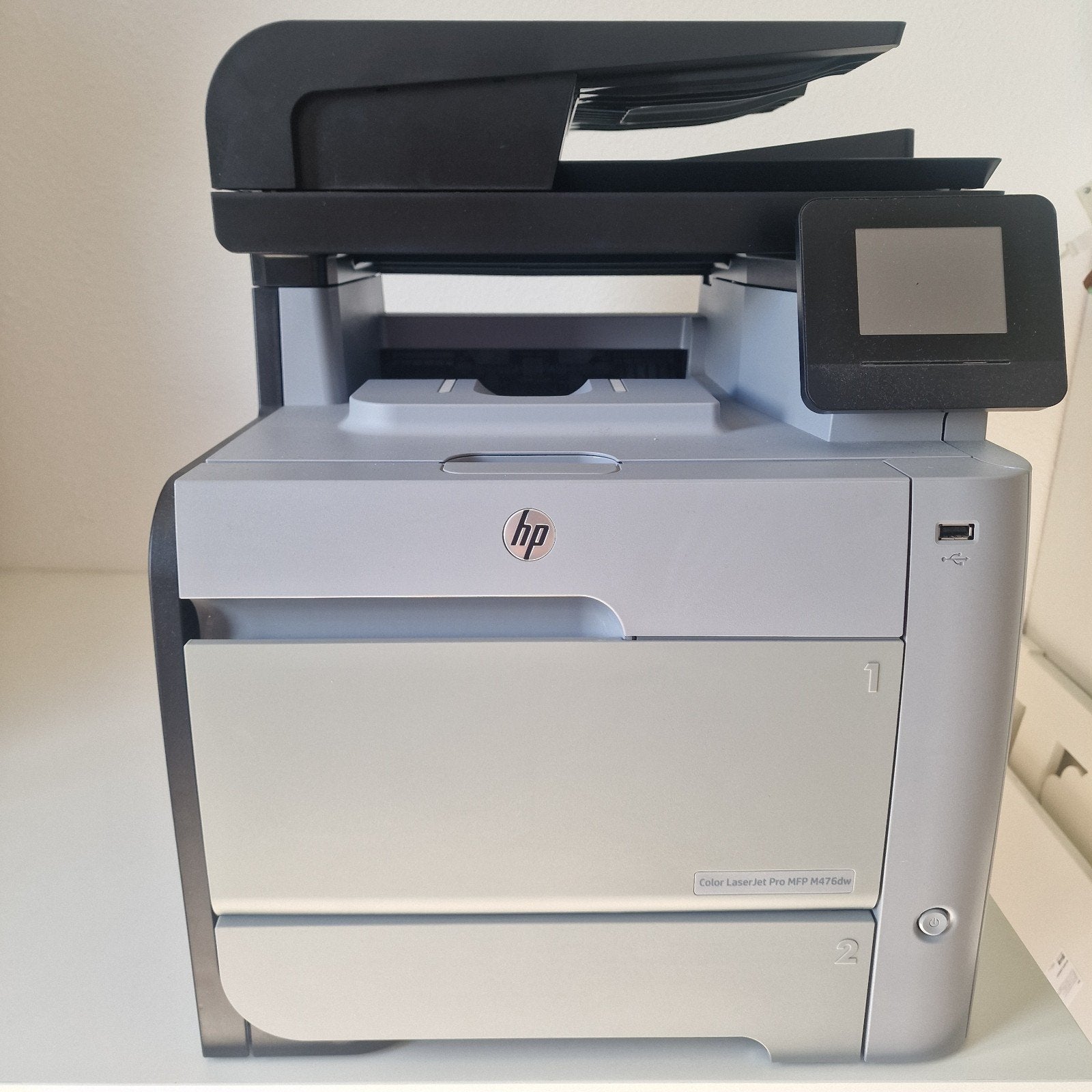 HP Color LaserJet Pro MFP M476dw, Ophalen, Gebruikt