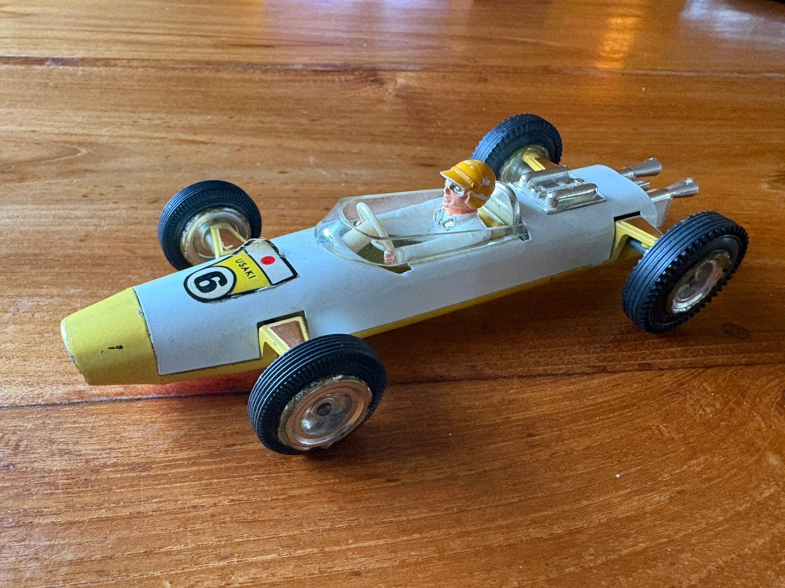 Vintage Triang mini Hy way racewagen, Overige merken, Auto, Groter dan 1:32, Ophalen of Verzenden