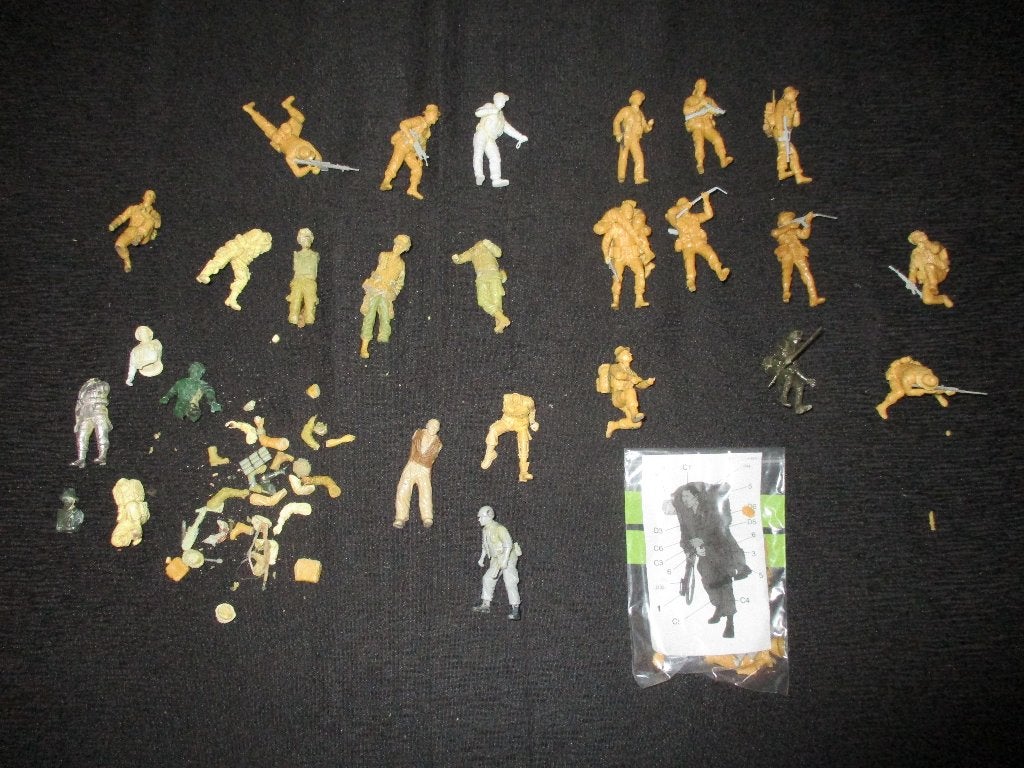 D-154,PARTIJ 1-35,VIETNAM FIGUREN, Ophalen of Verzenden, Gebruikt, 1:35 tot 1:50