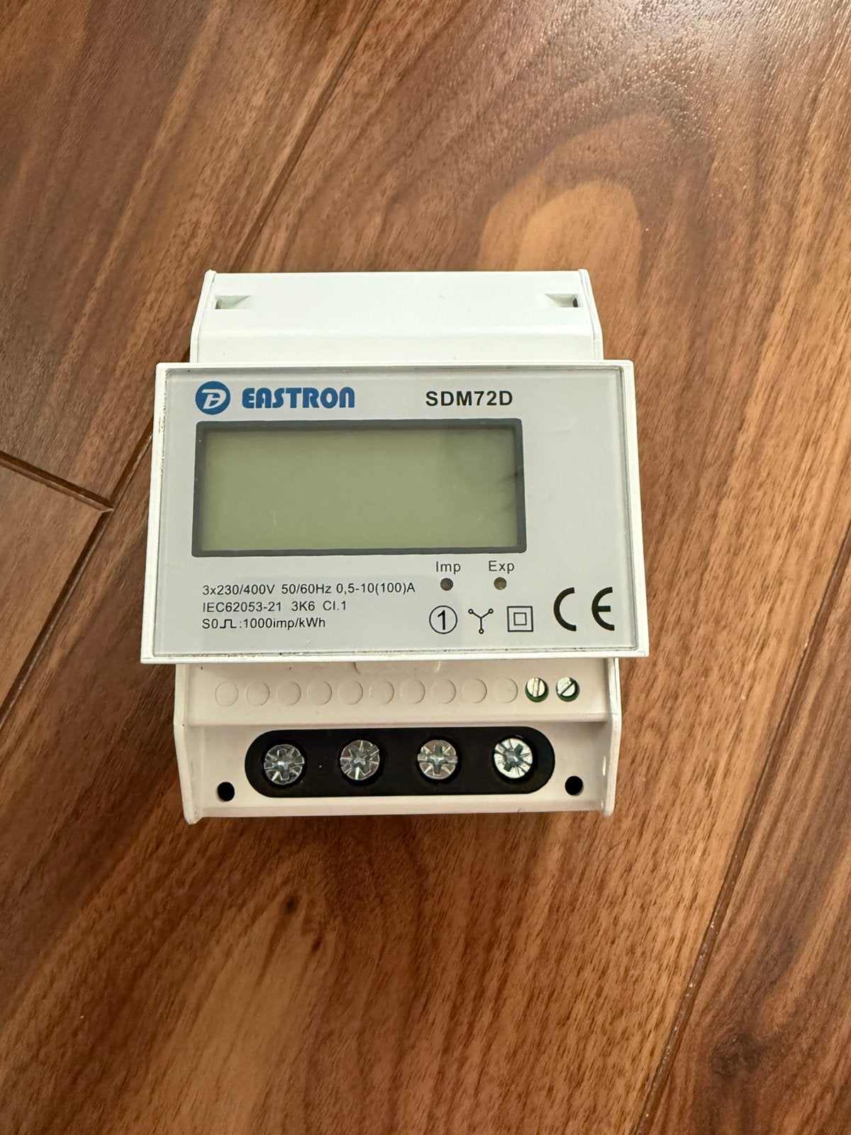 Eastron SDM72D 3-fase Kwh meter, Doe-het-zelf en Verbouw, Elektra en Kabels, Ophalen of Verzenden, Zo goed als nieuw, Overige typen