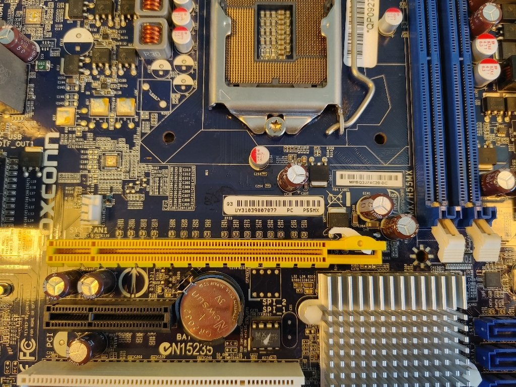 Foxconn P55MX Socket 1156 mATX Moederbord, Computers en Software, Moederborden, LGA 1156, Foxconn S.A. B.V., Refurbished, DDR3