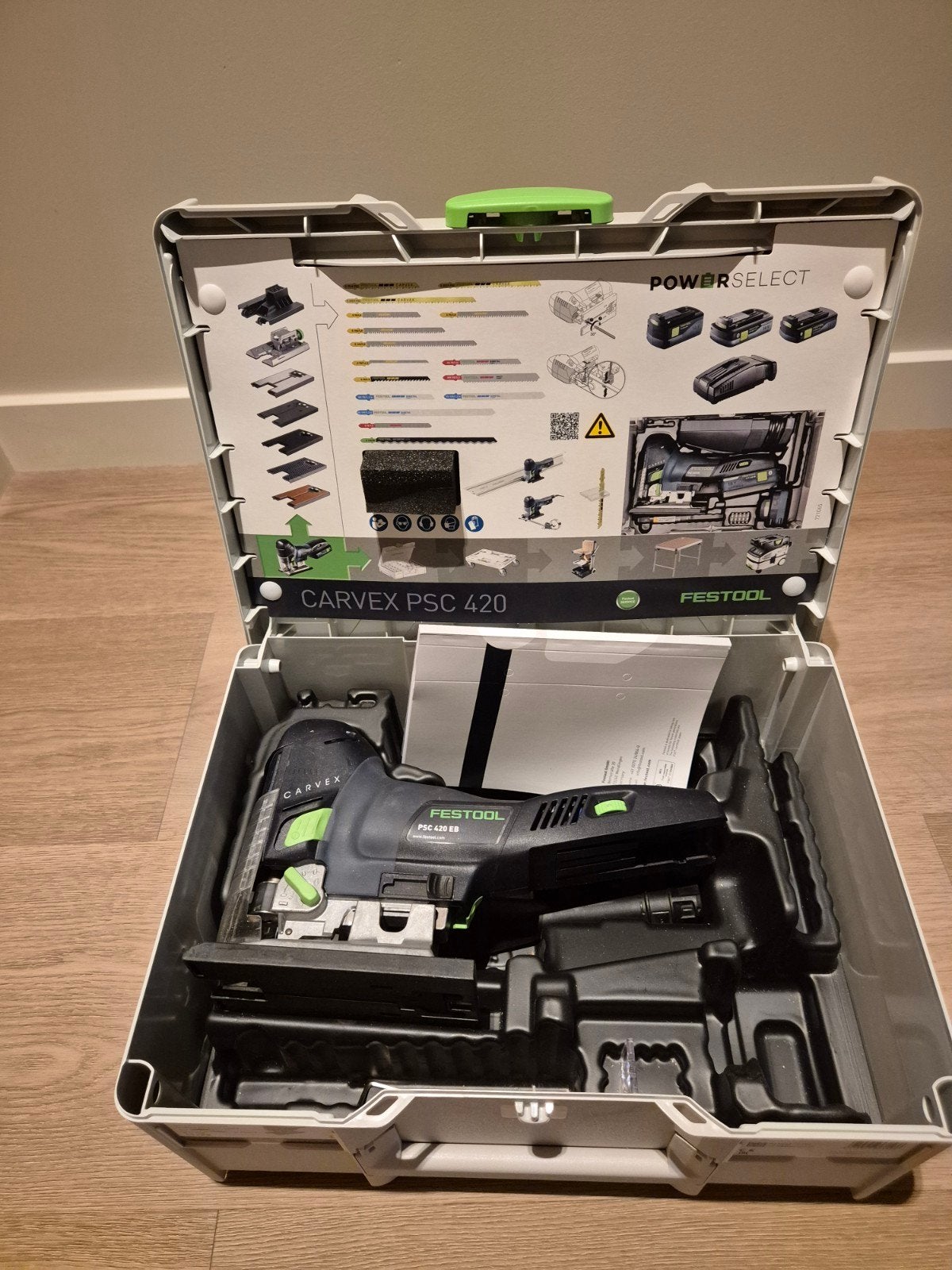 Festool PSC 420 eb body in systainer, Ophalen of Verzenden, Zo goed als nieuw, 1200 watt of meer, 30 tot 70 mm