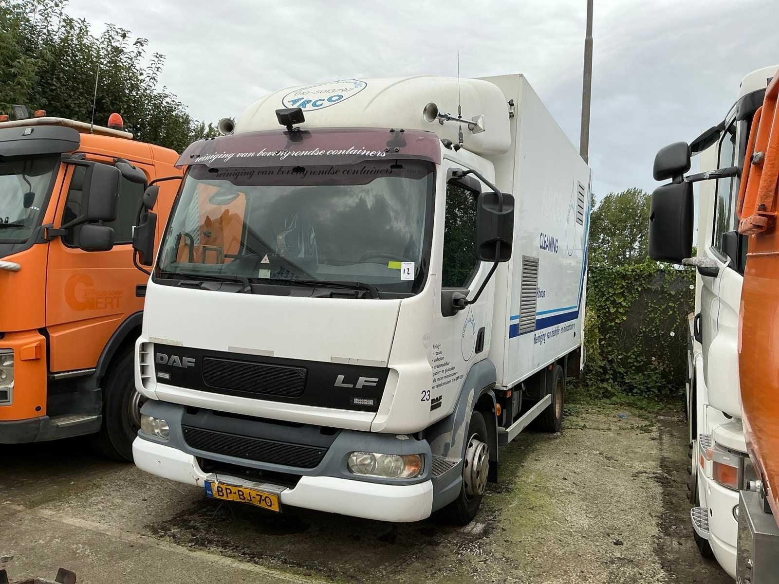 (2003) Daf AE45CF Container vuilniswagen, Gebruikt, 4 cilinders, 150 pk, 3922 cc