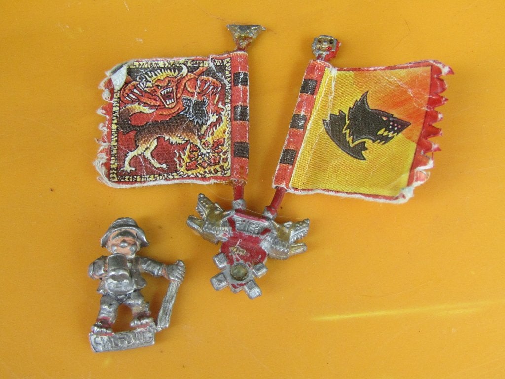 BITS - Rogue Trader Space Wolves BackPacks, Hobby en Vrije tijd, Wargaming, Verzenden, Zo goed als nieuw, Warhammer 40000, Figuurtje(s)