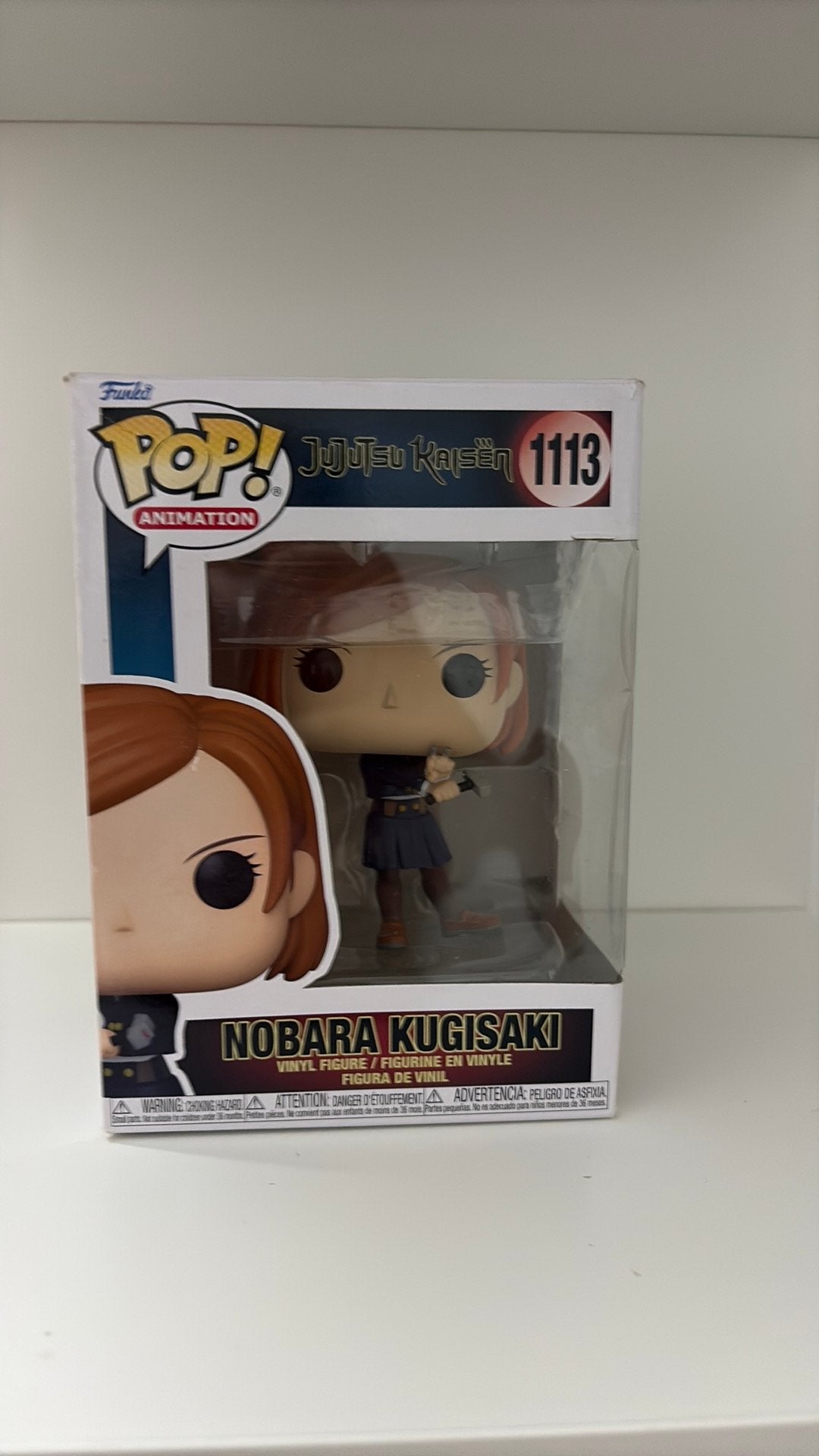 Funko pop- jujutsu kaisen - Nobara kugisaki #1113, Ophalen, Zo goed als nieuw