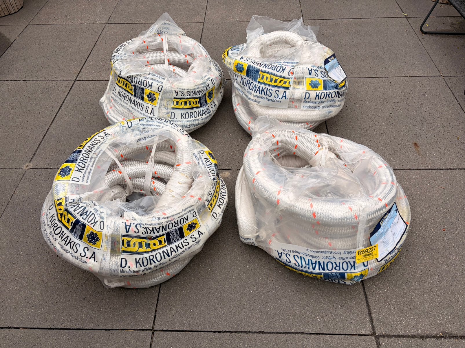 4x Koronakis KAPA Polyester Plus 58mm afmeertros – NIEUW, Ophalen, Nieuw, Overige typen