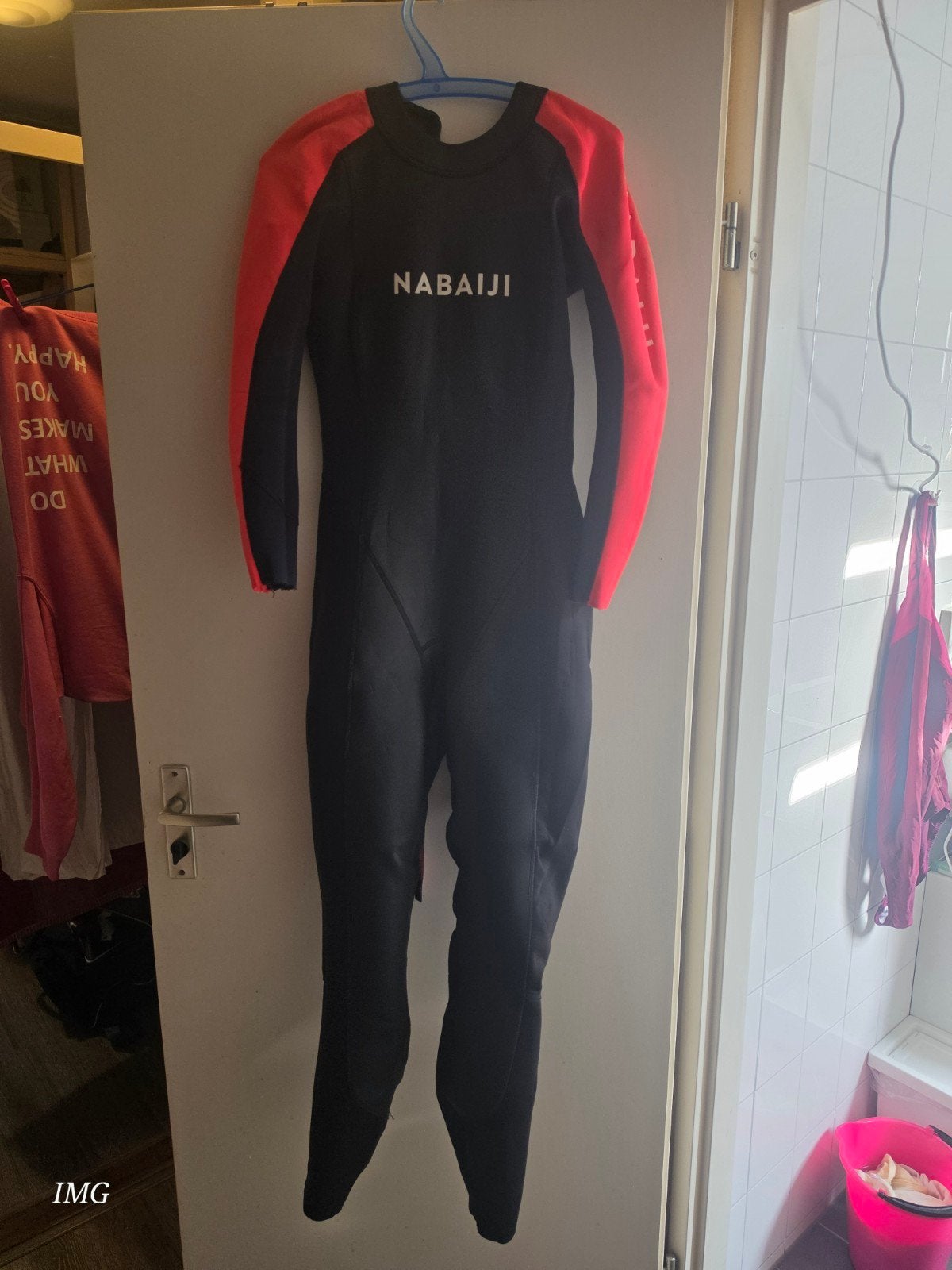 Nabaiji OWSWIM 2/2 wetsuit, maat S of M, Overige typen, Zwart, Nabaiji, Ophalen of Verzenden