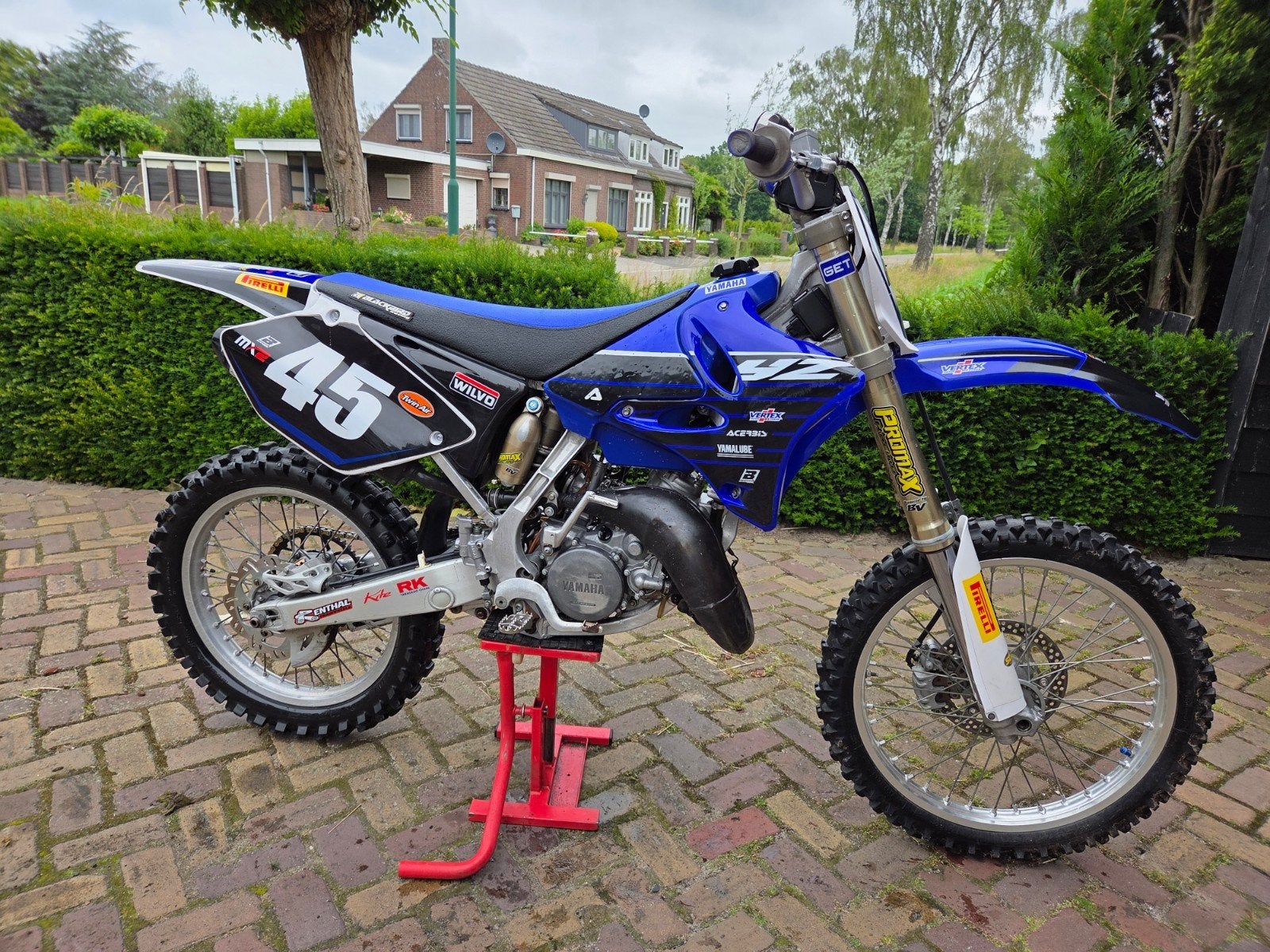 Yamaha YZ 125, Ophalen, Yamaha