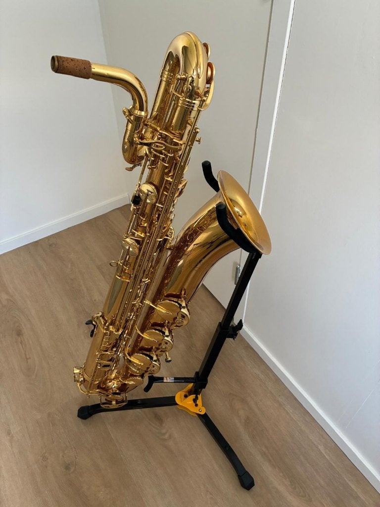 Jupiter Baritonsax, Ophalen, Zo goed als nieuw, Bariton, Met koffer