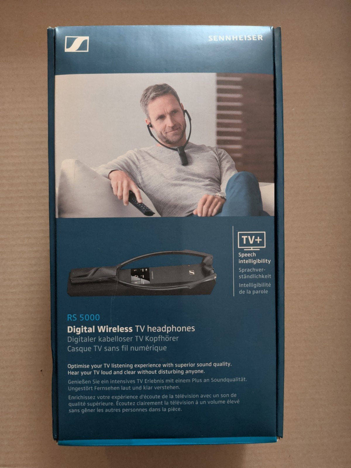 Sennheiser RS 5000 Digitale Draadloze TV Hoofdtelefoon, Ophalen of Verzenden
