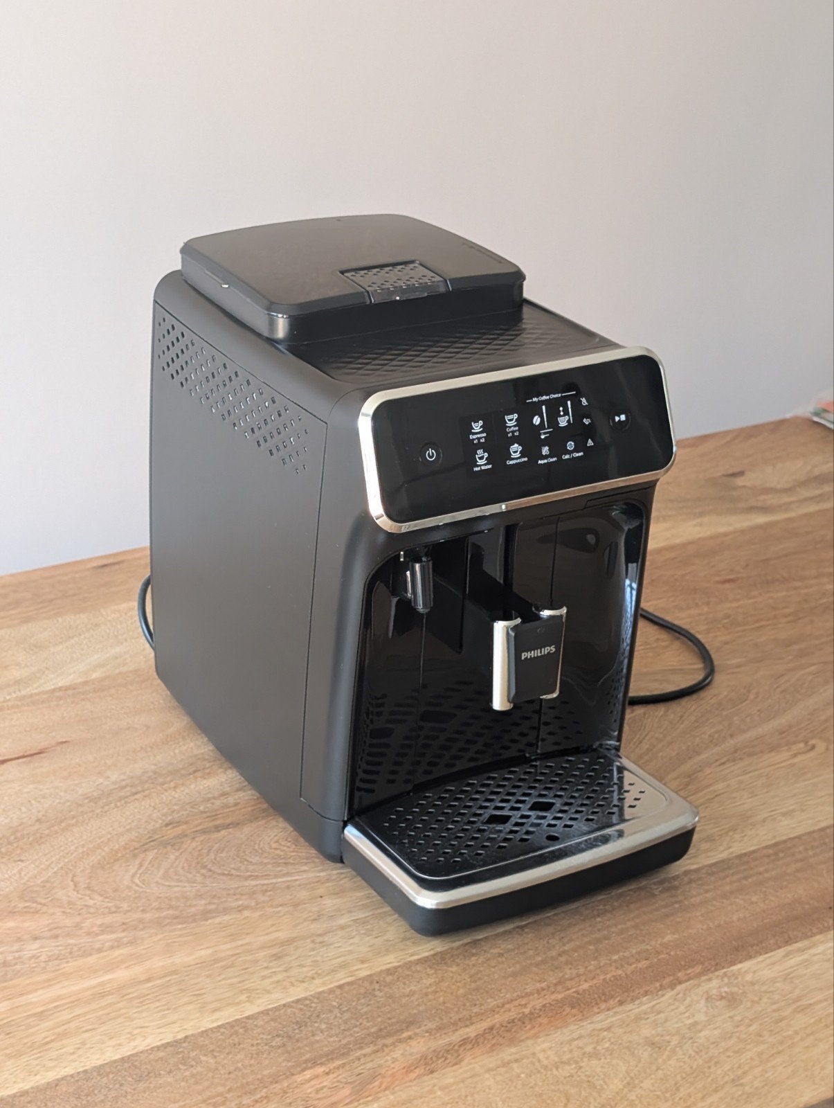 Philips LatteGo 3200 (zonder melkbakje) - lekbak lekt, Ophalen of Verzenden, Gebruikt, Koffiemachine