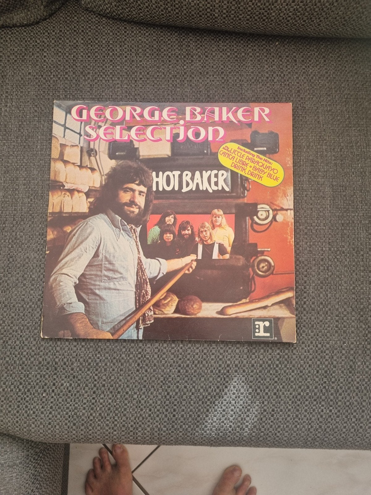 George Baker Selection - Hot Baker LP (Pop, Rock), LP, Gebruikt, Pop, Ophalen of Verzenden