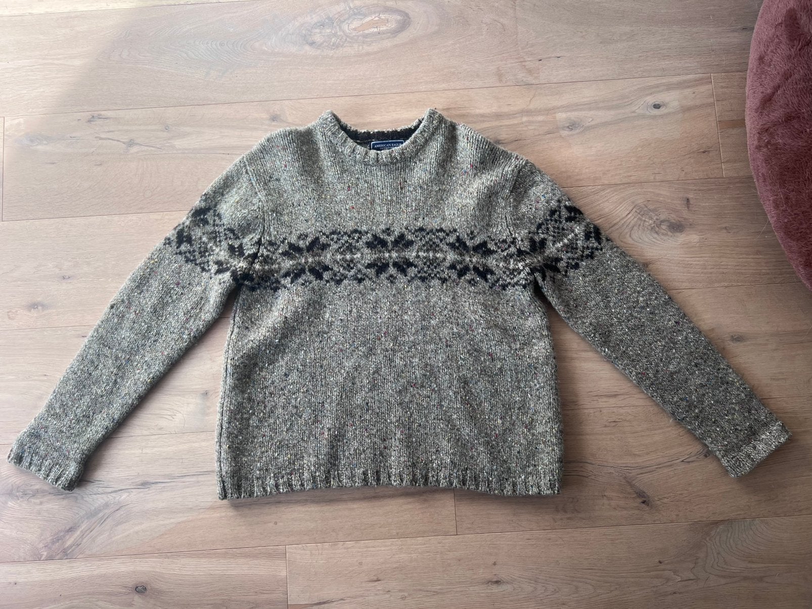 Prachtige 100% wollen trui van American Eagle Outfitters M, Kleding | Heren, Ophalen of Verzenden, Zo goed als nieuw, Maat 48/50 (M)