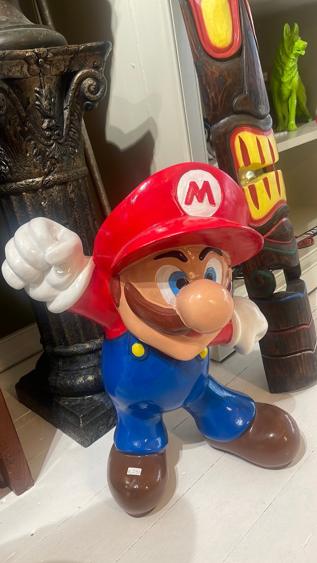Groot mario beeld, Verzamelen, Ophalen of Verzenden, Zo goed als nieuw