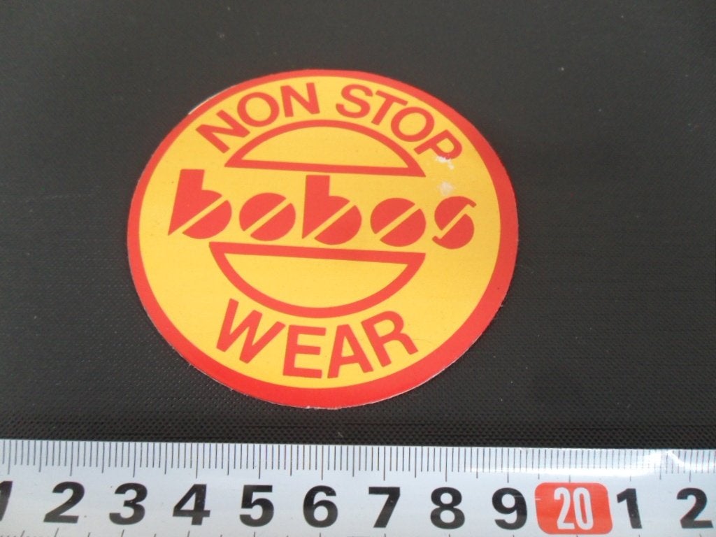 sticker BOBOS Non stop wear, Ophalen, Zo goed als nieuw