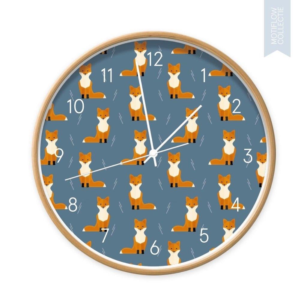 Kinderklok Klok Vos Bos Dutch Sprinkles, Info@dutchsprinkles.nl, Ophalen of Verzenden, Dutch Sprinkles, Klok
