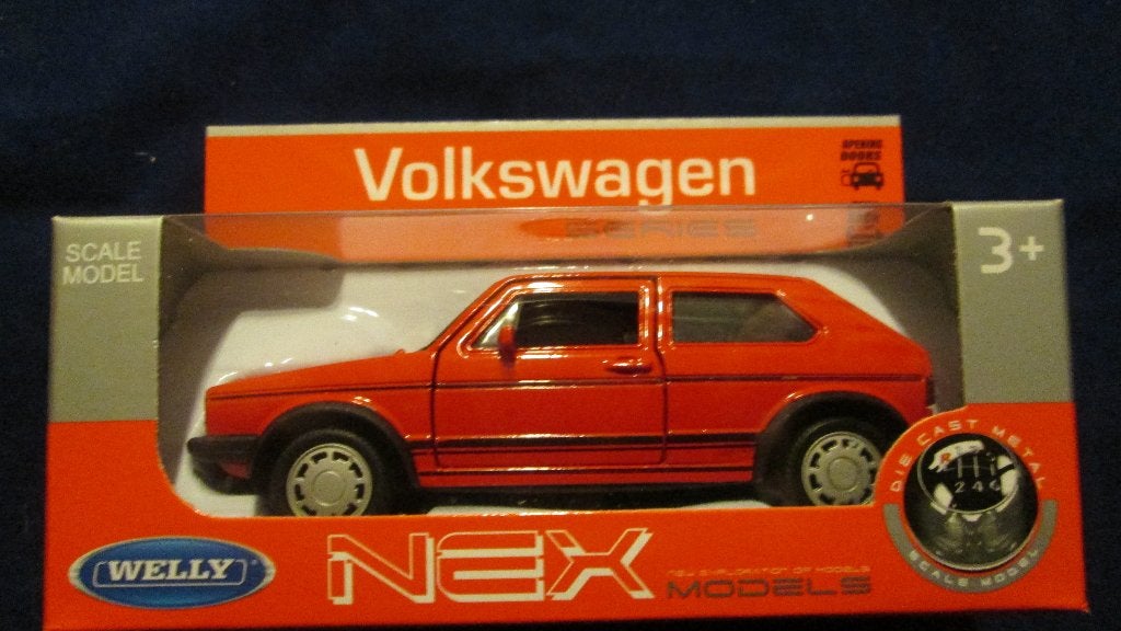 VW Golf 1 GTI Welly 1:36, Ophalen of Verzenden, Nieuw, Auto