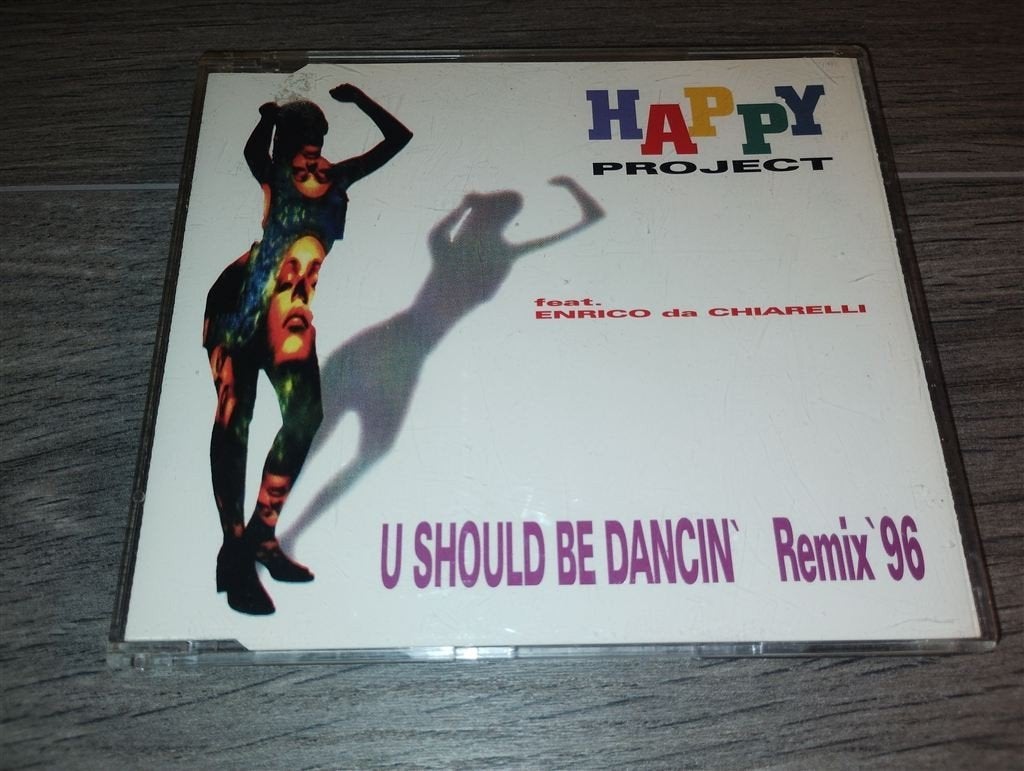 Happy Project - U Should Be Dancin\' [Remix \'96], Cd's en Dvd's, Cd Singles, Ophalen of Verzenden, Zo goed als nieuw, Pop