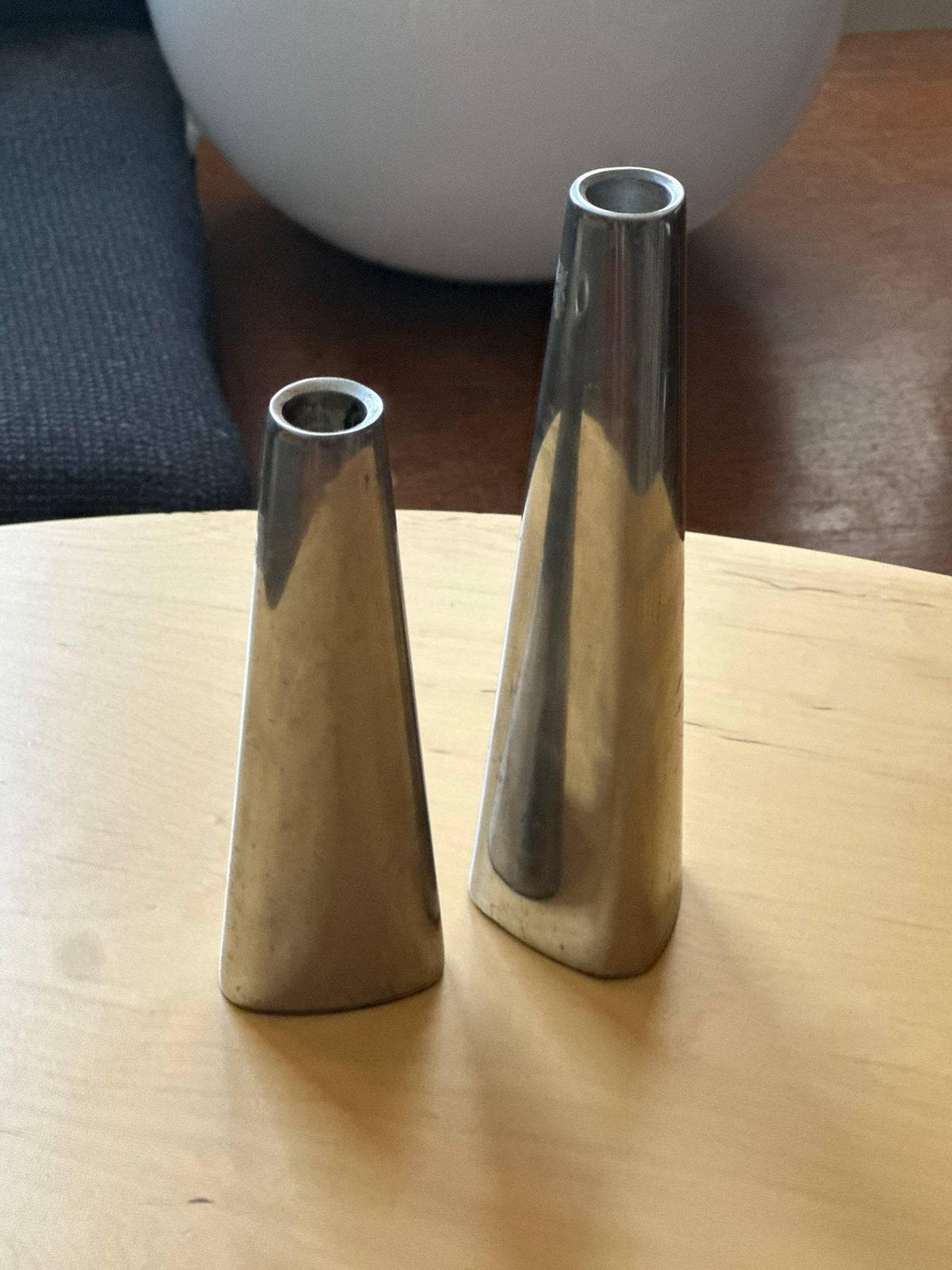 IKEA kandelaars Renos door  Ehlén Johansson set van 2 stuks, Ophalen of Verzenden, Zo goed als nieuw, Minder dan 25 cm