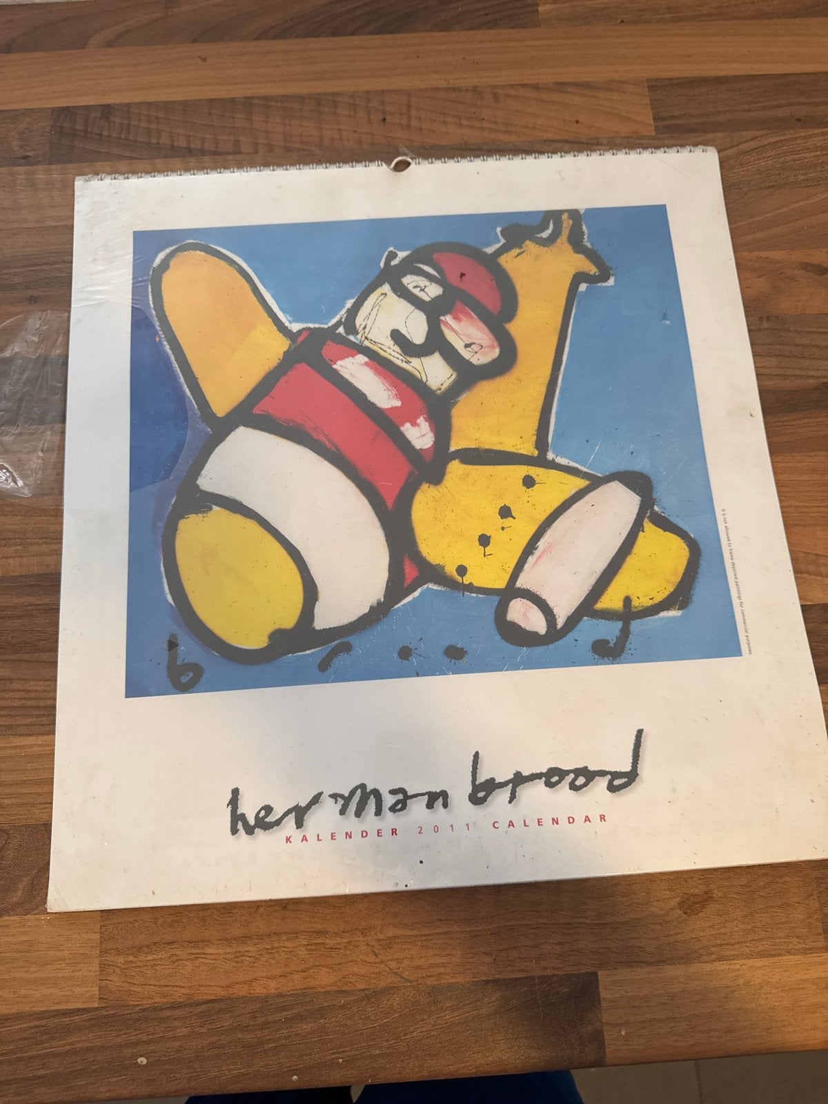 Herman brood kalender 2011, Diversen, Kalenders, Ophalen of Verzenden, Maandkalender