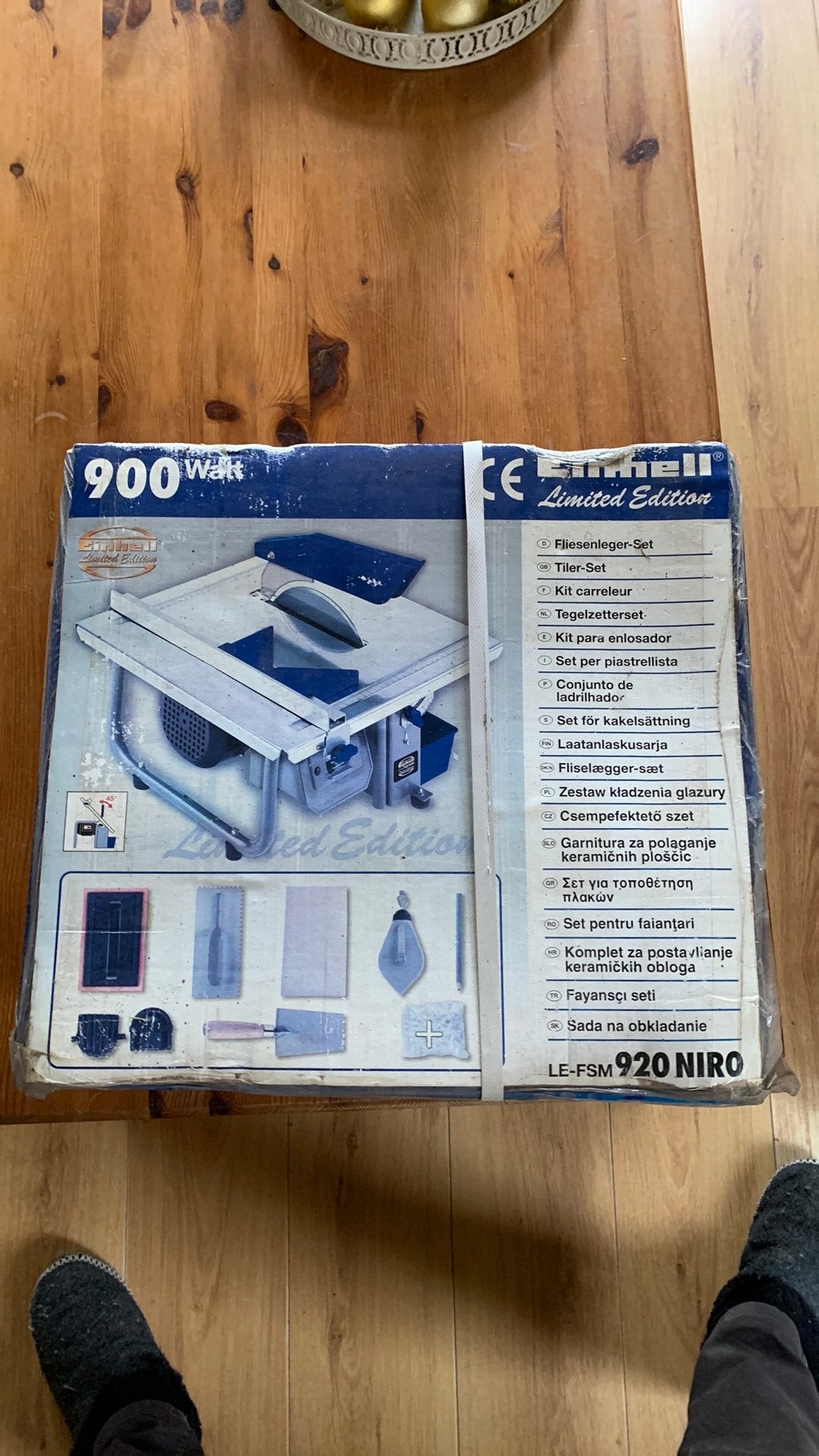 Tegelzetters set nieuw 900 Watt, Ophalen, Nieuw