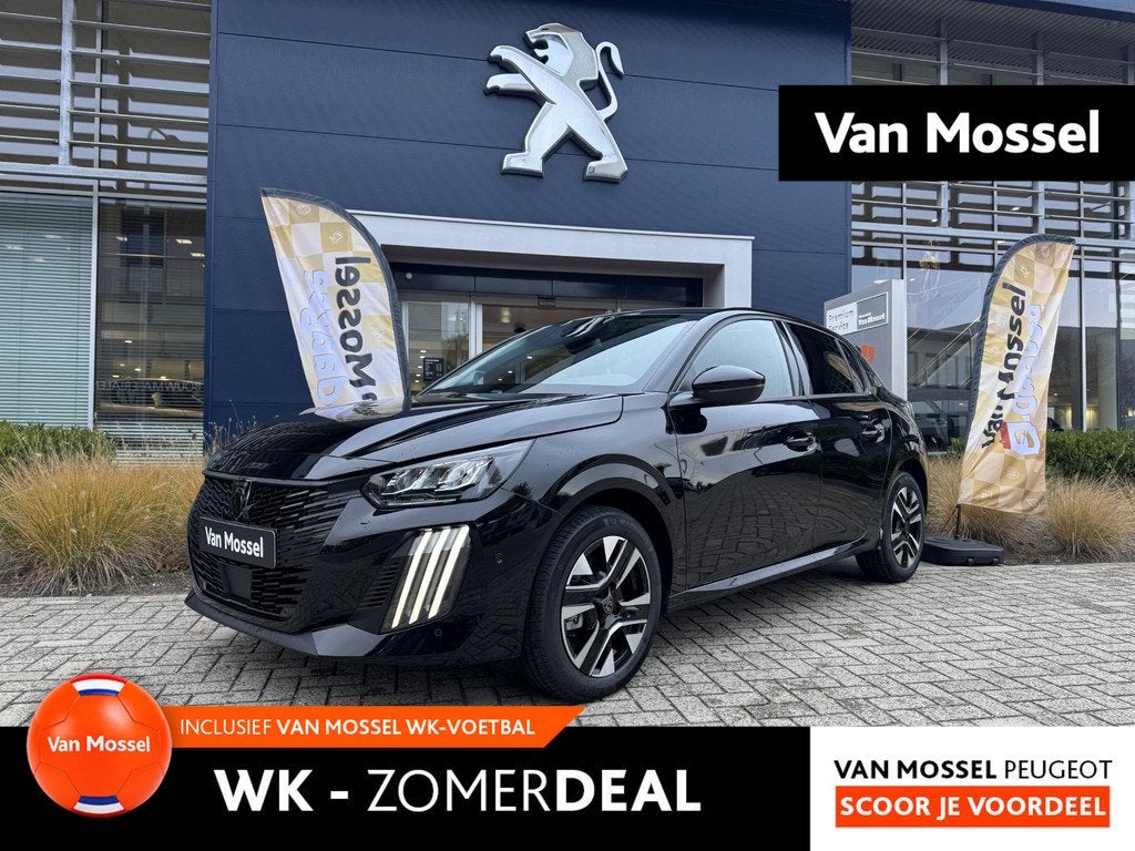 Peugeot 208 Hybrid 110 e-DCS6 Allure l Voorraad l Vision & N, Auto's, Peugeot, 1195 kg, Euro 6, 1199 cc, Leder en Stof