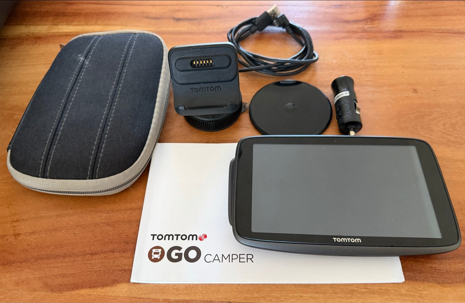 TomTom GO Camper navigatiesysteem 6 inch scherm, Auto diversen, Ophalen, Zo goed als nieuw