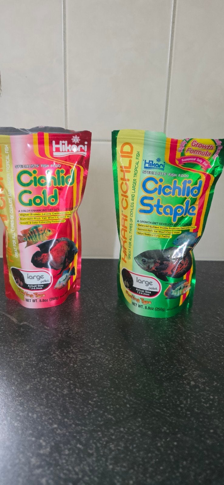 Cichlid Staple & Cichlid Gold Visvoer, Ophalen, Gebruikt, Overige typen