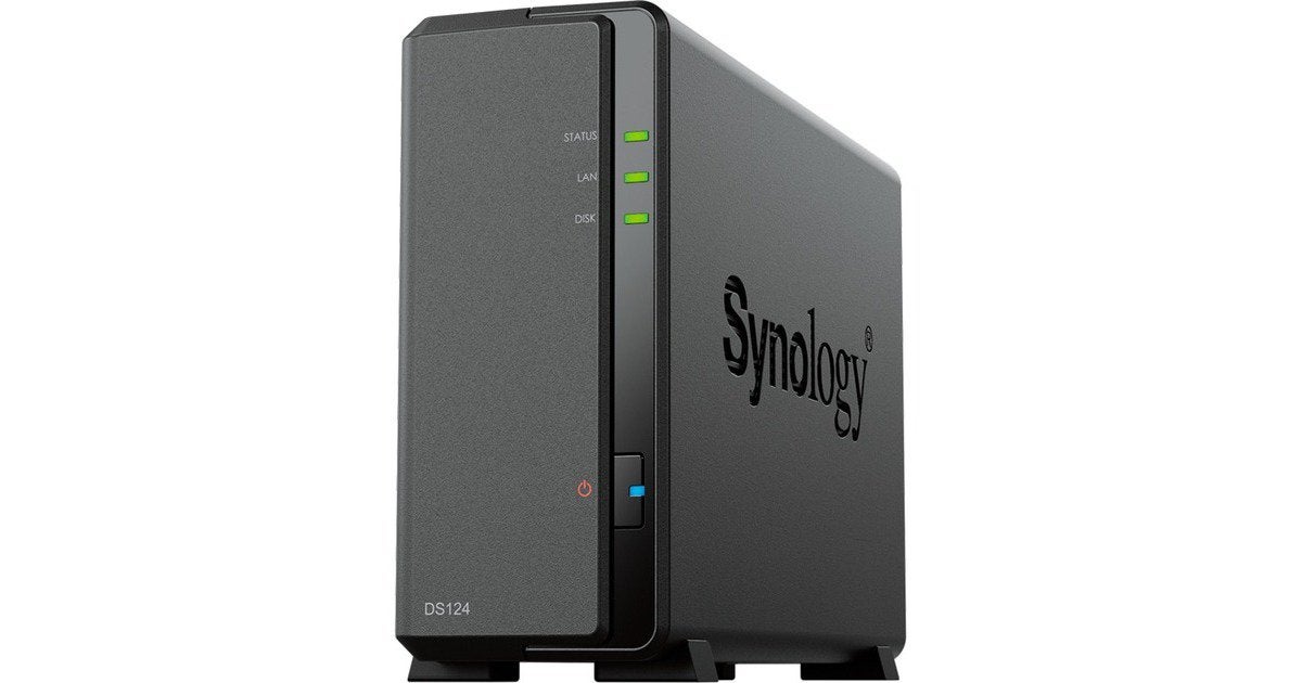 Synology Diskstation DS124 +2 TB WD RED, Ophalen of Verzenden, Zo goed als nieuw