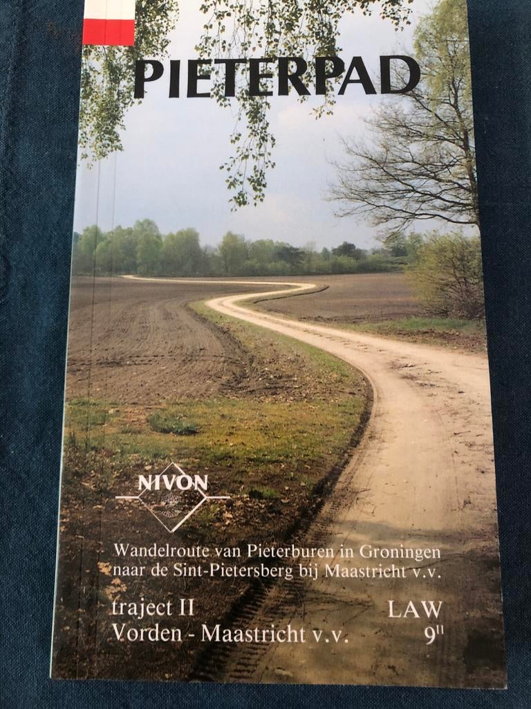 Pieterpad Wandelgids Traject II: Vorden - Maastricht, Fiets- of Wandelgids, Ophalen of Verzenden, Benelux, Gelezen