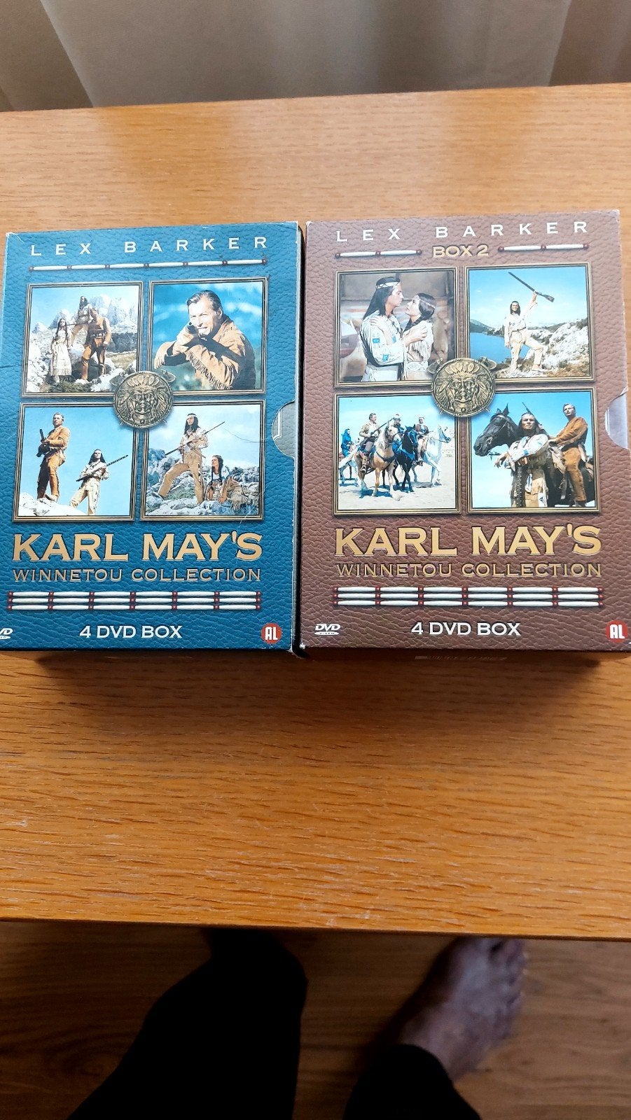 Winnetou Karl may's collecties 8 dvd.s, Cd's en Dvd's, Alle leeftijden, Ophalen of Verzenden, Gebruikt, Actie en Avontuur