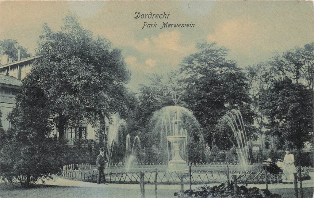 702-208-021 Dordrecht Park Merwestein, Verzenden, Voor 1920, Zuid-Holland