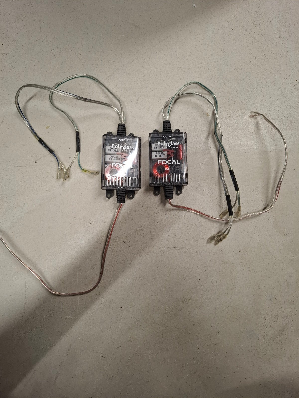 Focal Polyglass Crossovers, Ophalen of Verzenden, Gebruikt