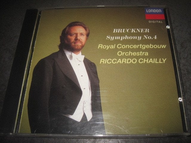 Bruckner Symphony 4 KCO Chailly op London, Ophalen of Verzenden, Classicisme, Zo goed als nieuw, Kamermuziek