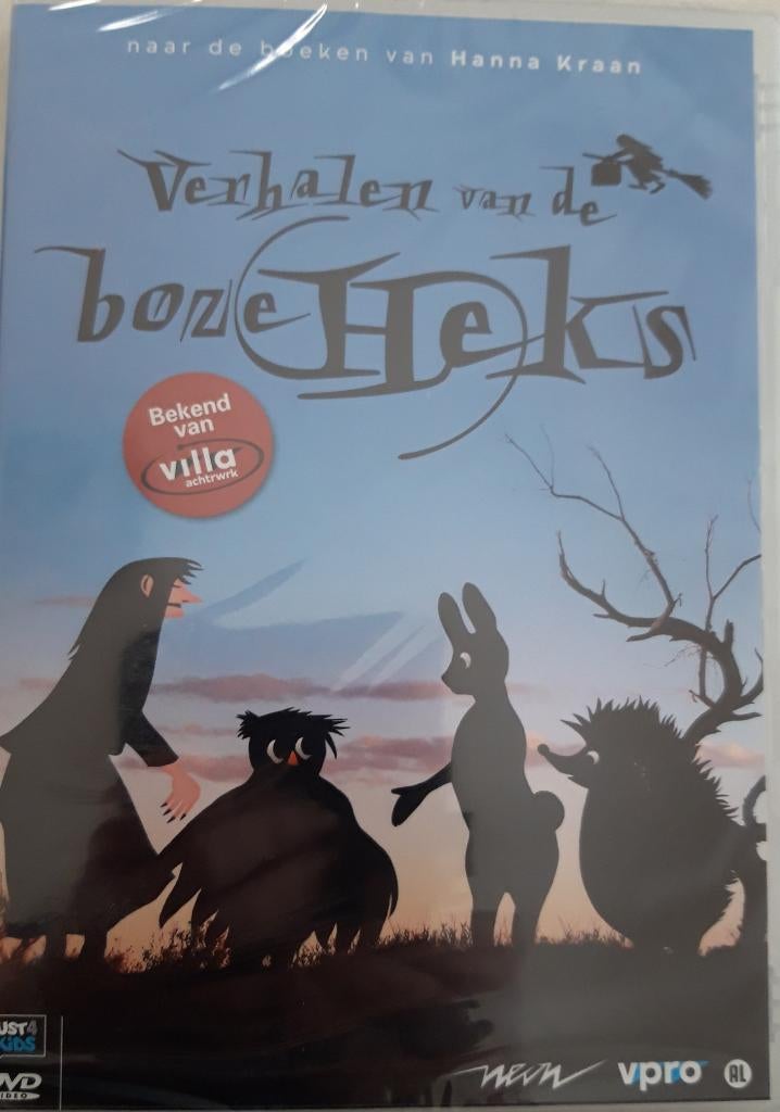 Verhalen van de boze heks dvd NIEUW IN DE VERPAKKING, Cd's en Dvd's, Alle leeftijden, Ophalen of Verzenden, Zo goed als nieuw