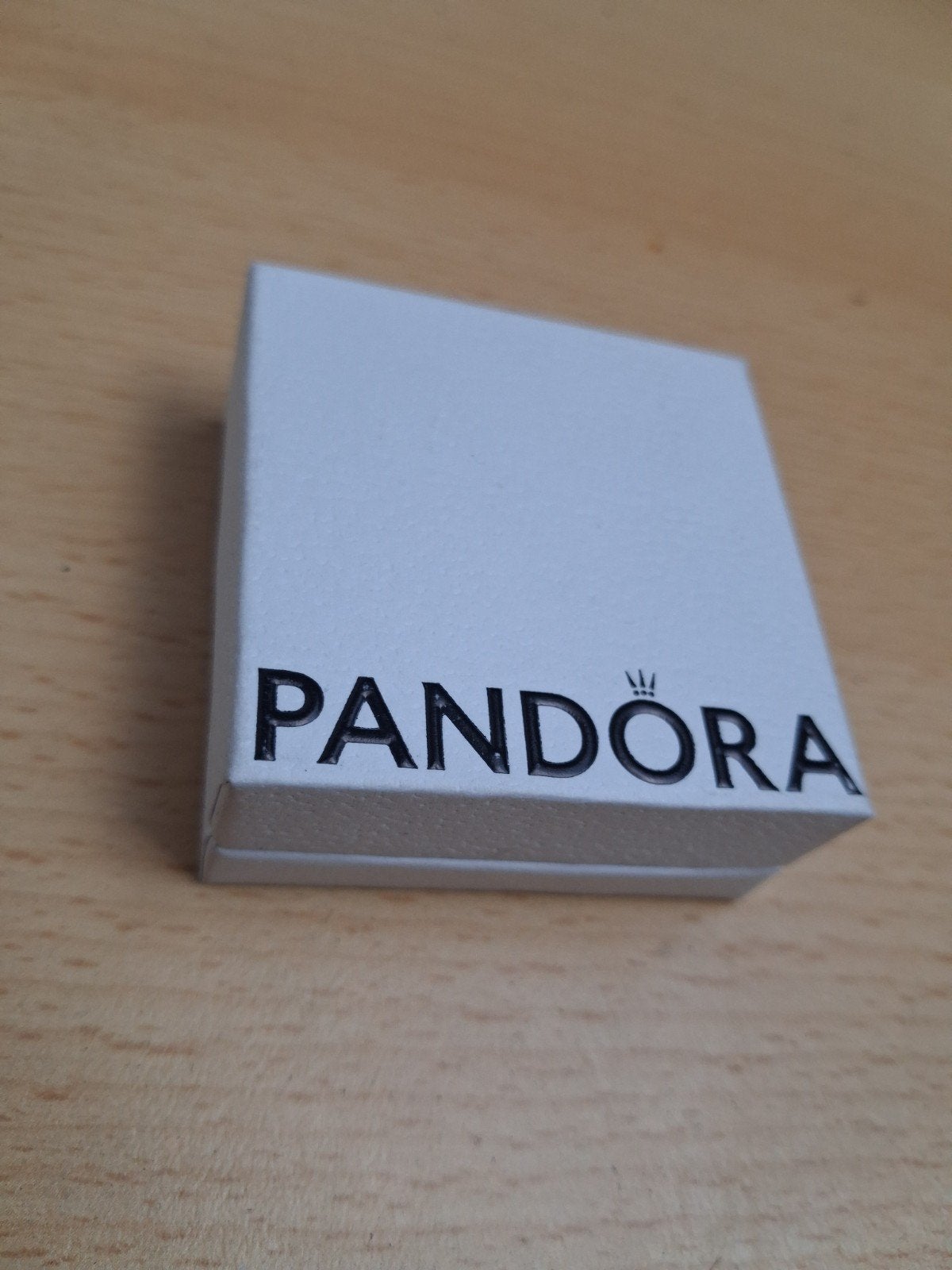 Gouden Pandora ring met initialen R & S, Ophalen, IJzer of Staal, Zo goed als nieuw, 17 tot 18