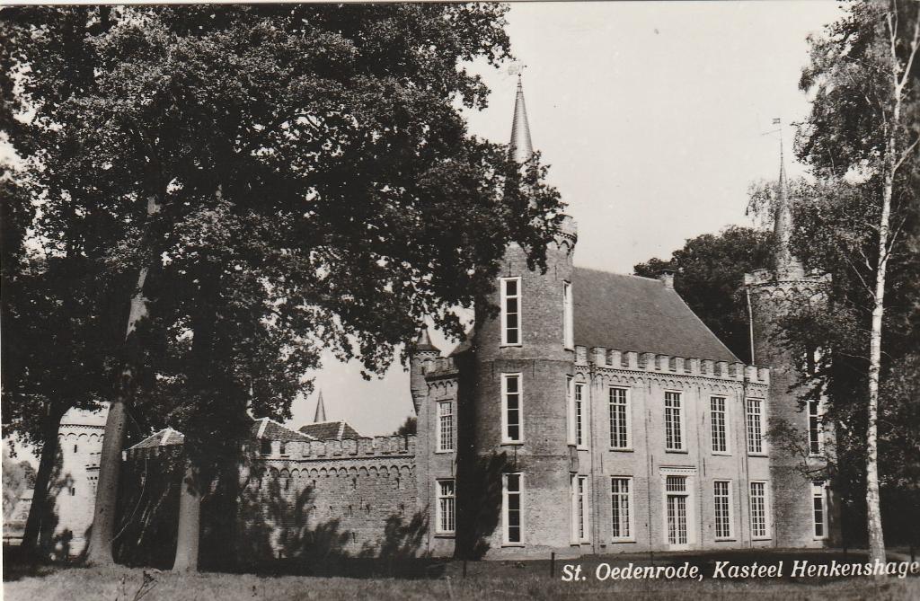 SINT OEDENRODE Kasteel Henkenshage, Verzenden, 1960 tot 1980, Gelopen, Noord-Brabant