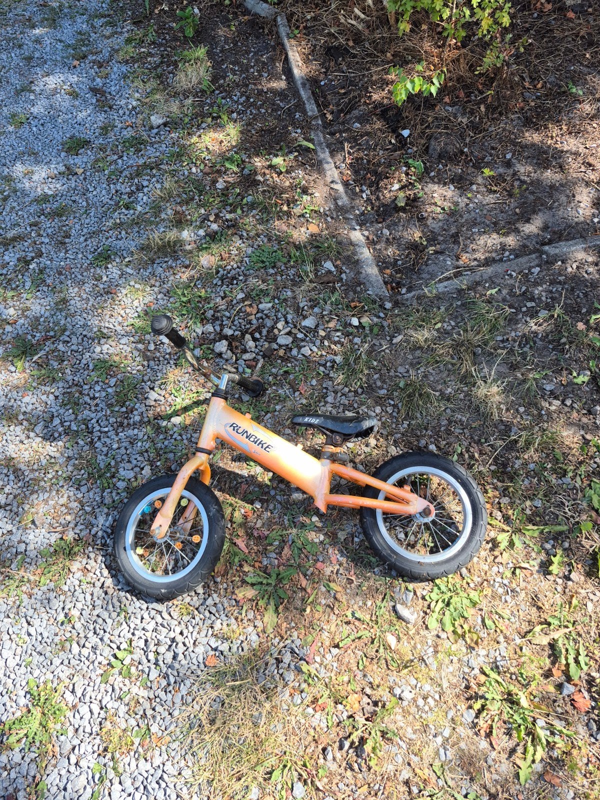Runbike loopfiets - Oranje, Ophalen, Gebruikt, Minder dan 16 inch, Runbike