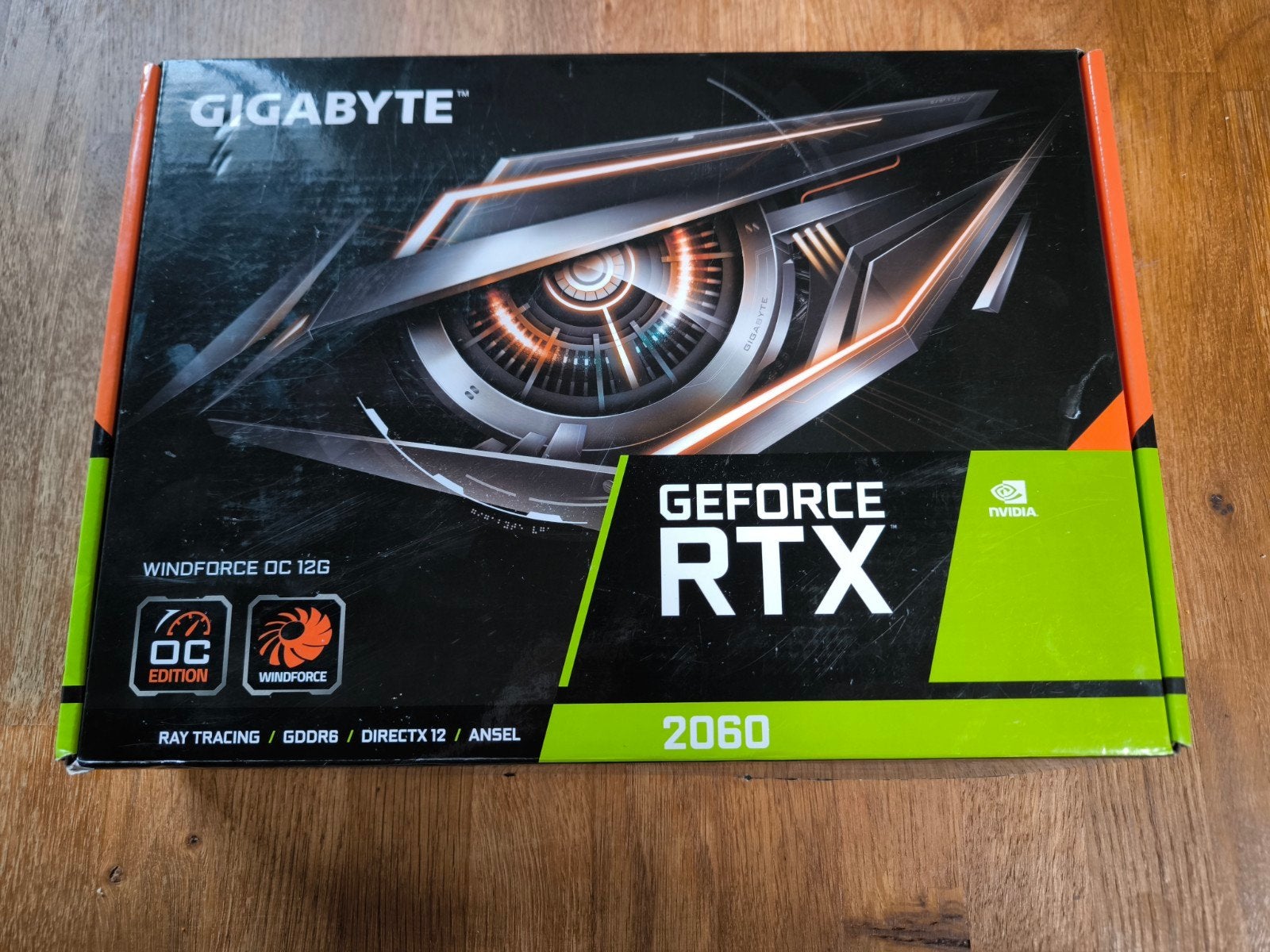 Gigabyte RTX 2060 Windforce OC 12GB - Perfecte staat, Computers en Software, Videokaarten, PCI-Express 3, GDDR6, Ophalen of Verzenden